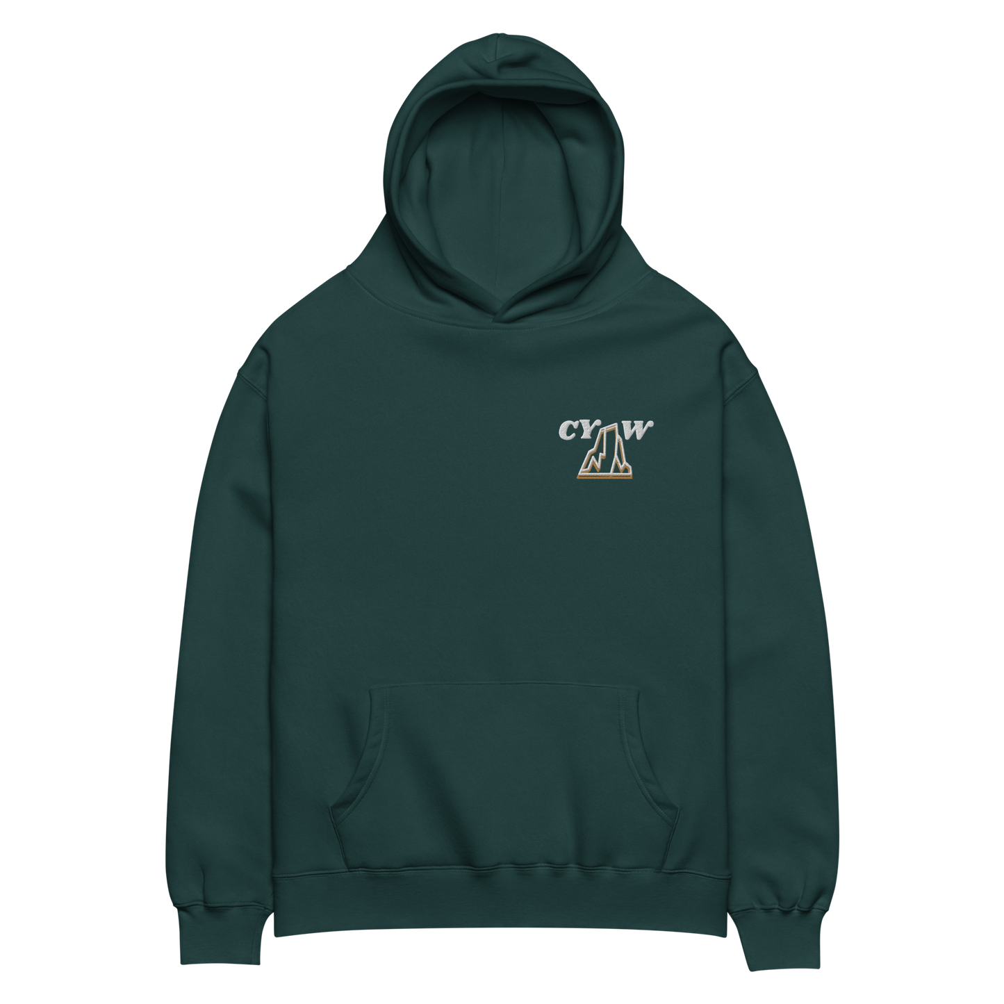 'Overcome Your Mountain' Oversized Premium Hoodie