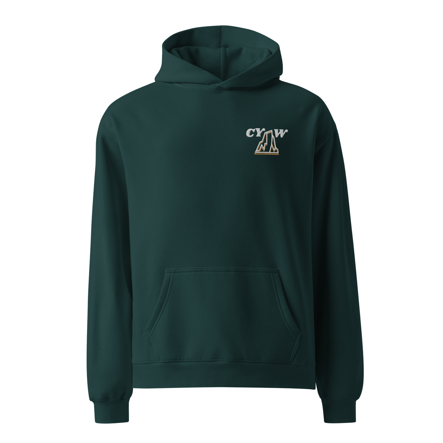 'Overcome Your Mountain' Oversized Premium Hoodie