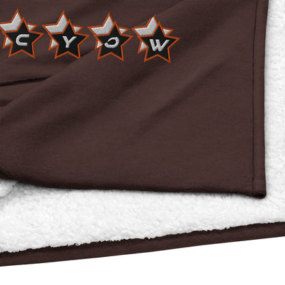 'CYOW Stars' Premium Sherpa Blanket