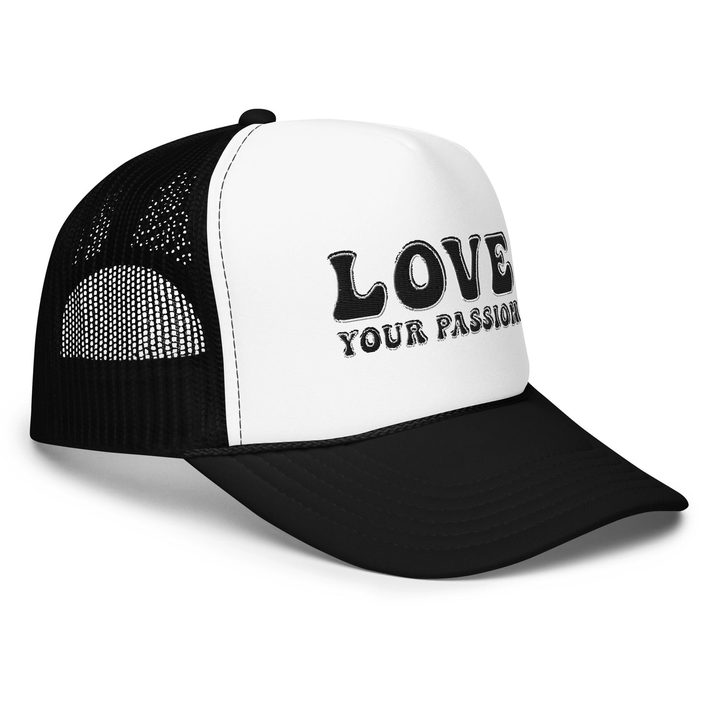 'Love Your Passion' Foam Trucker Hat