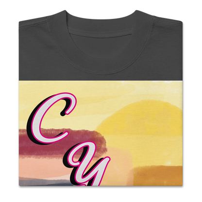 'CYOW Painting' Oversized Faded Tee