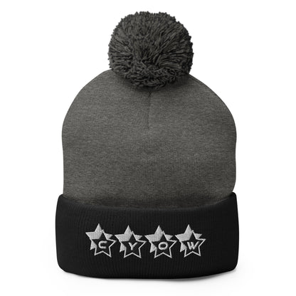 'CYOW Stars' Pom-Pom Beanie