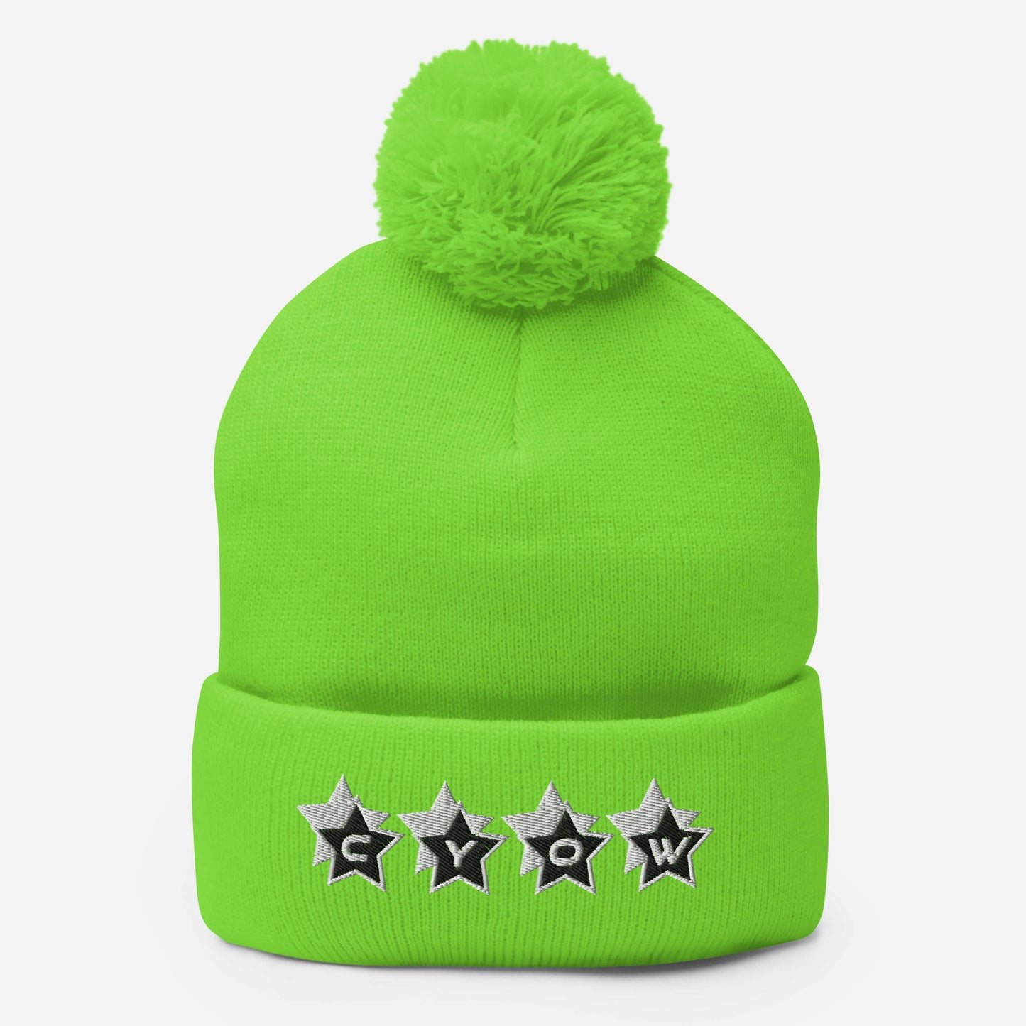 'CYOW Stars' Pom-Pom Beanie