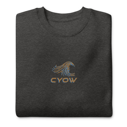 'CYOW Wave' Premium Sweatshirt