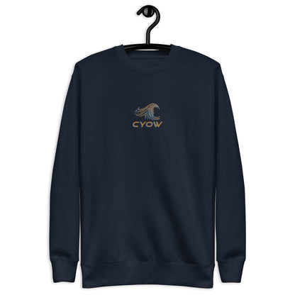 'CYOW Wave' Premium Sweatshirt