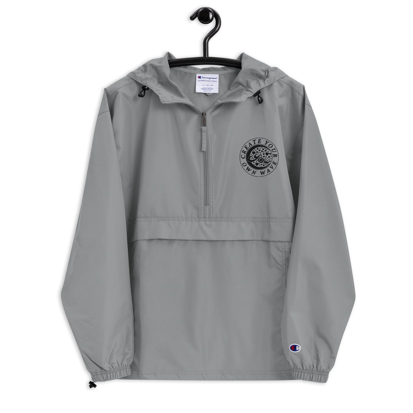 'Hearts Logo' Half-Zip Champion Jacket