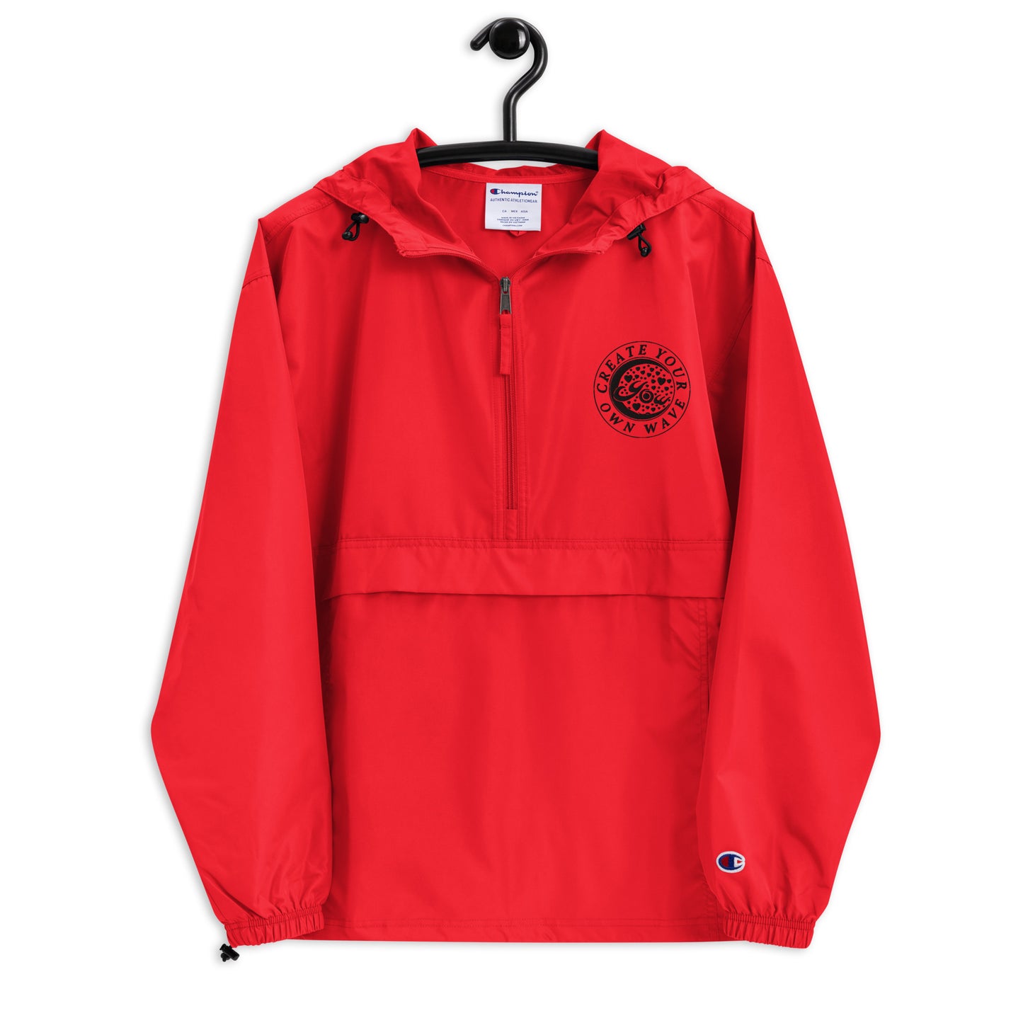 'Hearts Logo' Half-Zip Champion Jacket