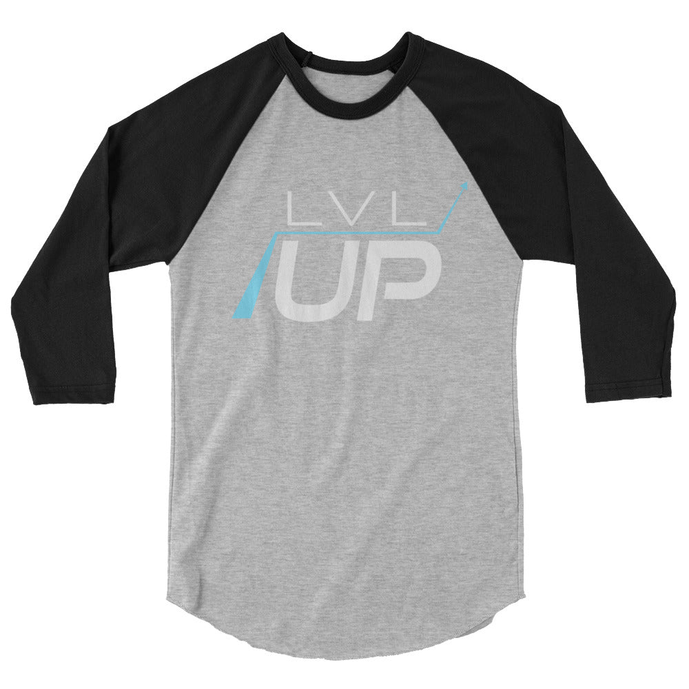 'LVL UP' 3/4 Sleeve Raglan Shirt