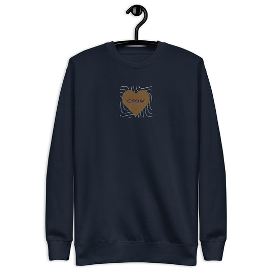 'Heart of Gold (Cavs)' Premium Sweatshirt